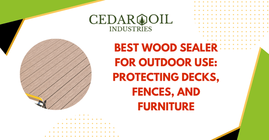 Best Wood Sealer for Outdoor Use: Protecting Decks, Fences, and Furniture