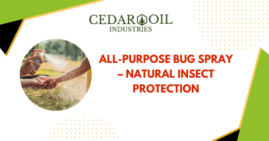 All-Purpose Bug Spray – Natural Insect Protection