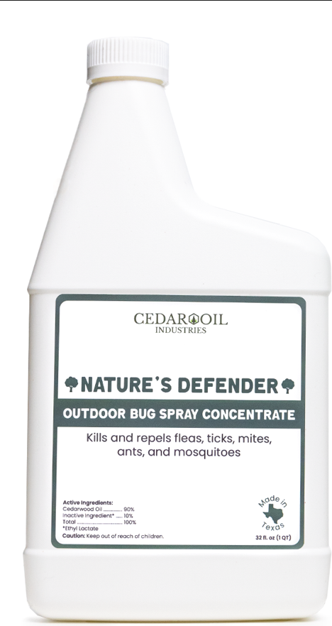 Nature's Defender - Outdoor Bug Spray Concentrate quart bottle