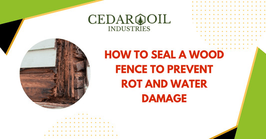 How to Seal a Wood Fence to Prevent Rot and Water Damage