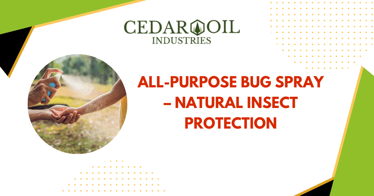 All-Purpose Bug Spray | Natural Insect Protection – Cedar Oil Store