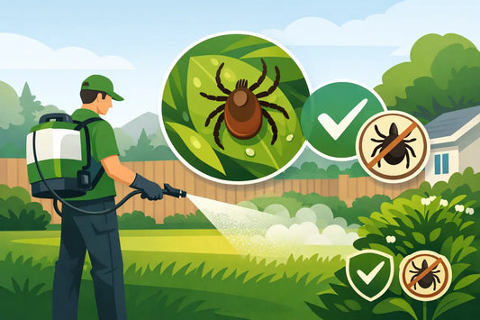 Lawn Spraying for Ticks That Actually Works