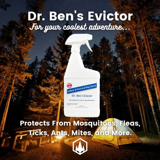 Evictor - Personal & Indoor cedar oil bug spray