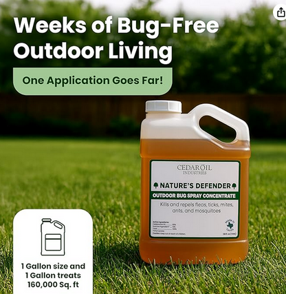 Nature's Defender - Outdoor Bug Spray Concentrate