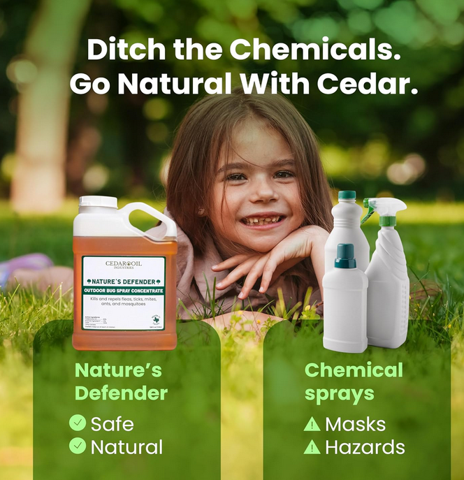 Nature's Defender - Outdoor Bug Spray Concentrate