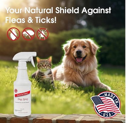 Paws & Claws plant based flea & tick Spray for pets