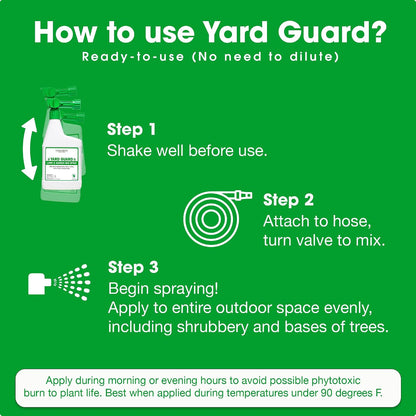 How to use yard guard