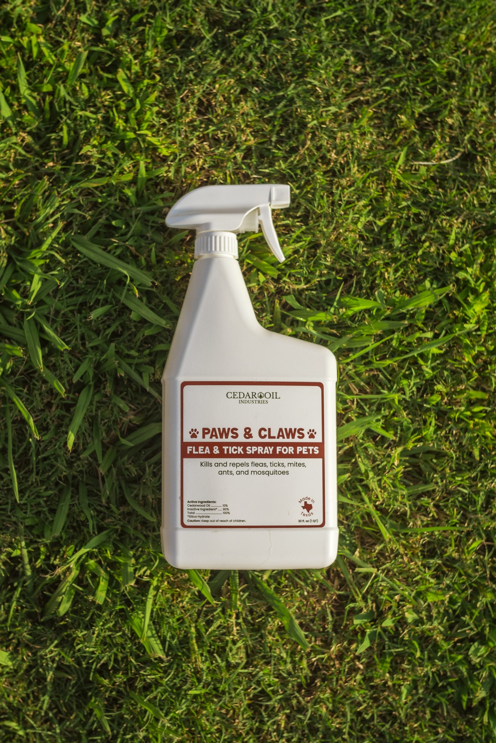 Natural flea and tick spray
