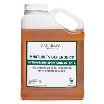 Nature's Defender - Outdoor Bug Spray Concentrate gallon bottle