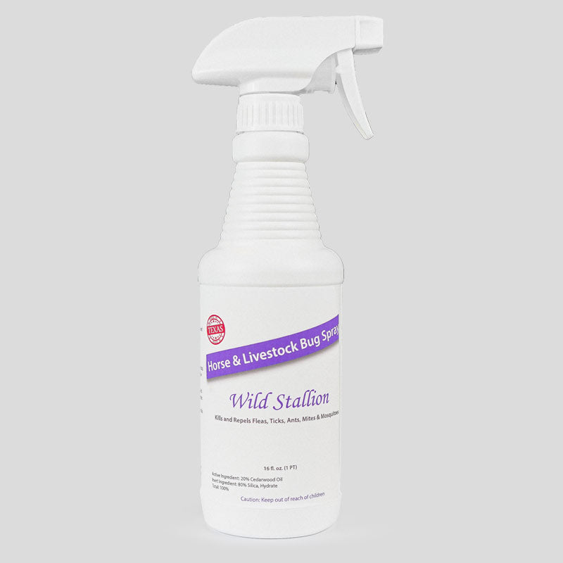 Wild Stallion cedar oil Elite - R-T-U Horse & Livestock Protection against ticks, fleas & flies.